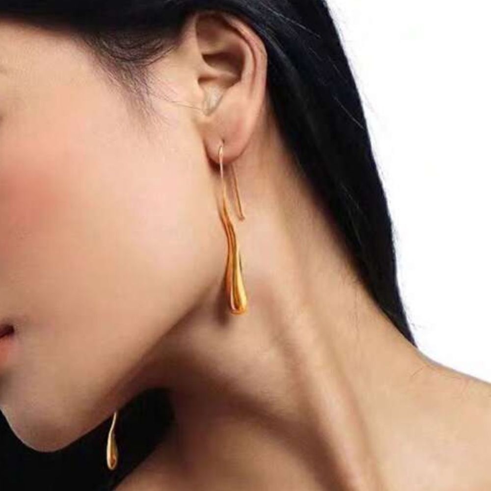 Vintage style drop earrings A975